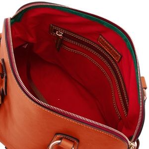 Florentine leather satchel Brand new never used